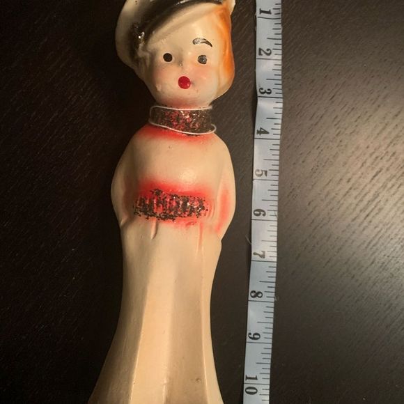 COPY - • VINTAGE 60s • ceramic Gorgeous mod fab lady mini Statuette • - Picture 14 of 15